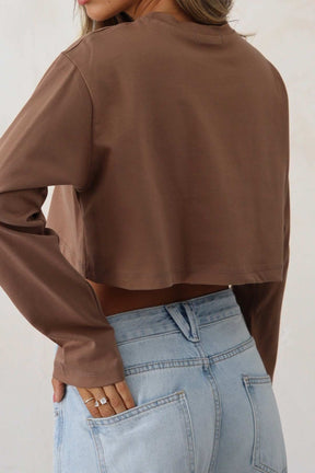 חולצת קרופ מריה