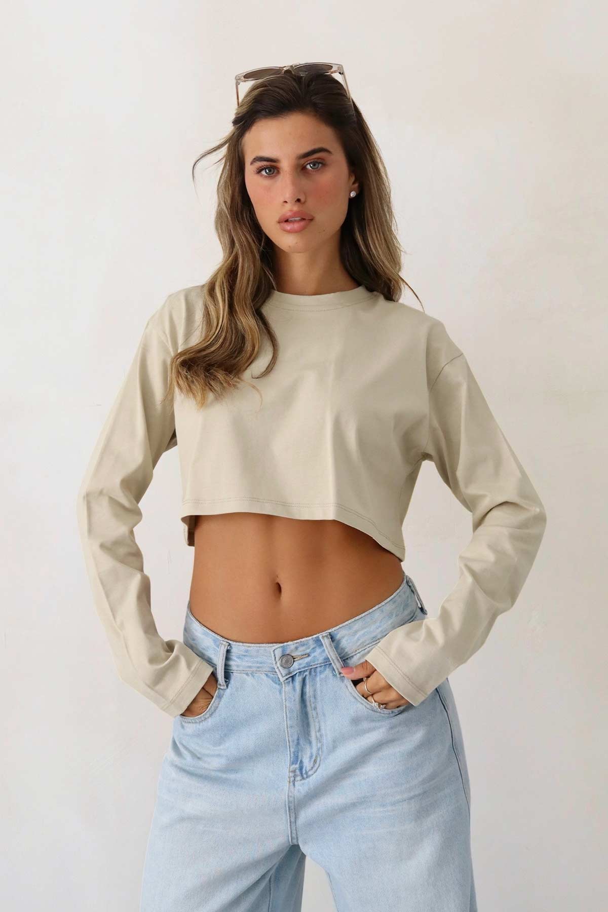 חולצת קרופ מריה