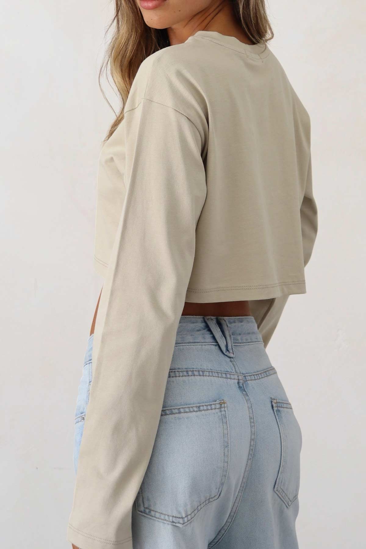 חולצת קרופ מריה