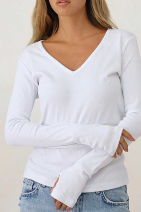 חולצת טישירט וי לורה