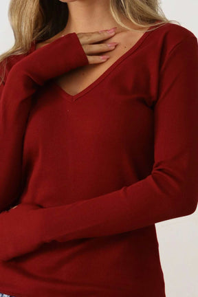 חולצת טישירט וי לורה