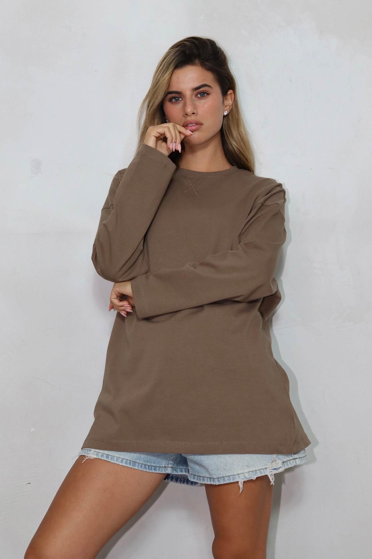 חולצת טי אוברסייז מילי