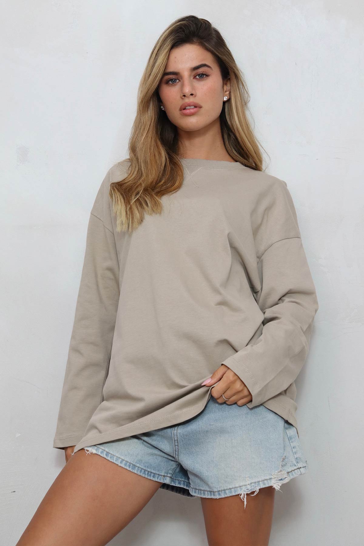 חולצת טי אוברסייז מילי