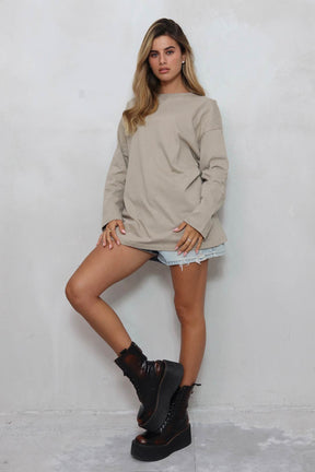 חולצת טי אוברסייז מילי