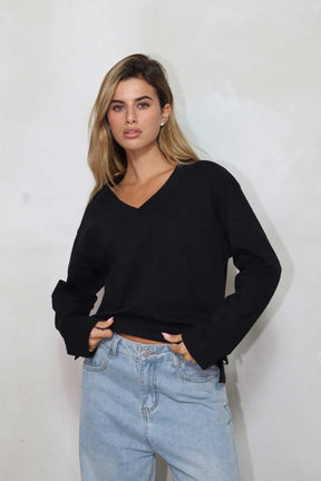 חולצת אוברסייז וי דיזייר