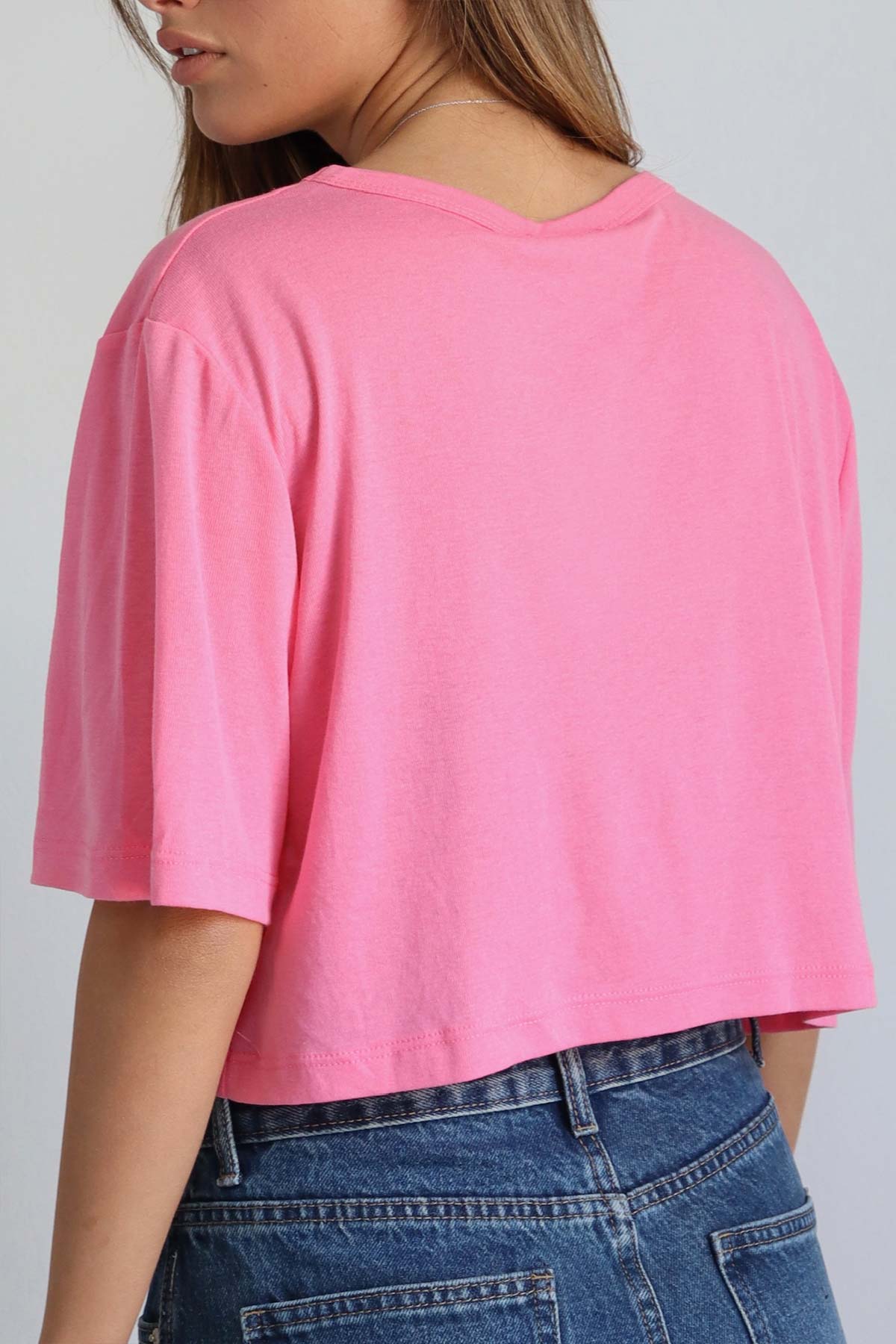 חולצת קרופ בירי