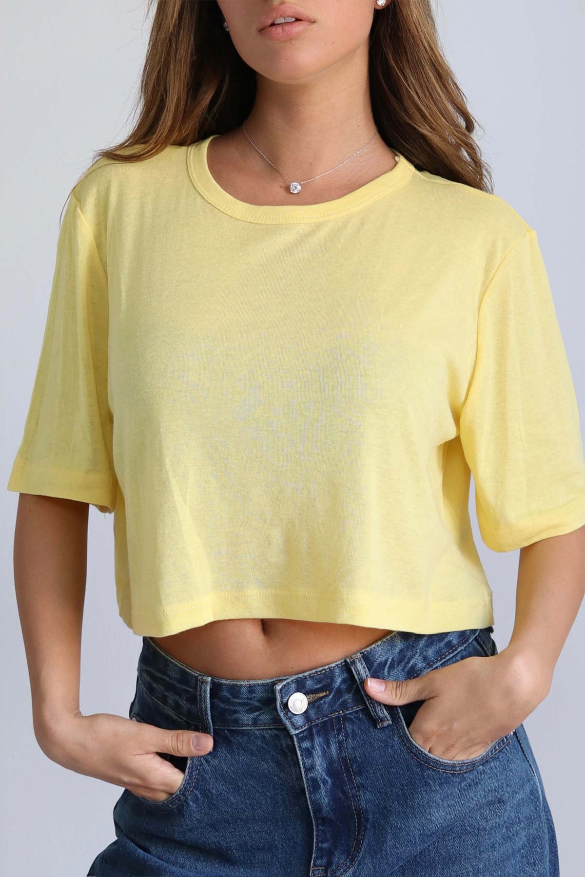 חולצת קרופ בירי