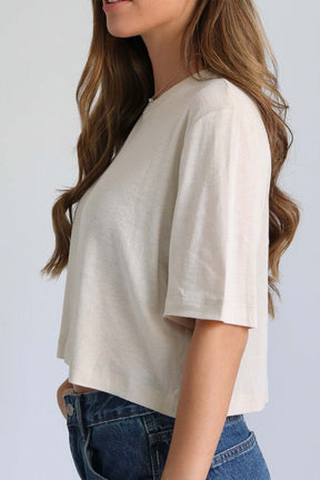 חולצת קרופ בירי