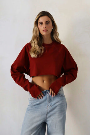 חולצת קרופ גזור חואניטה