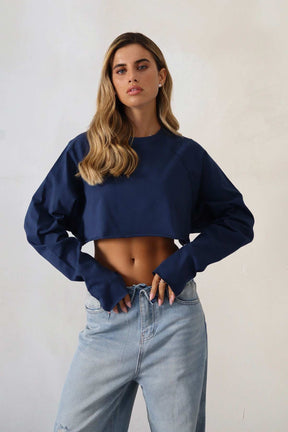 חולצת קרופ גזור חואניטה