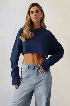 חולצת קרופ גזור חואניטה