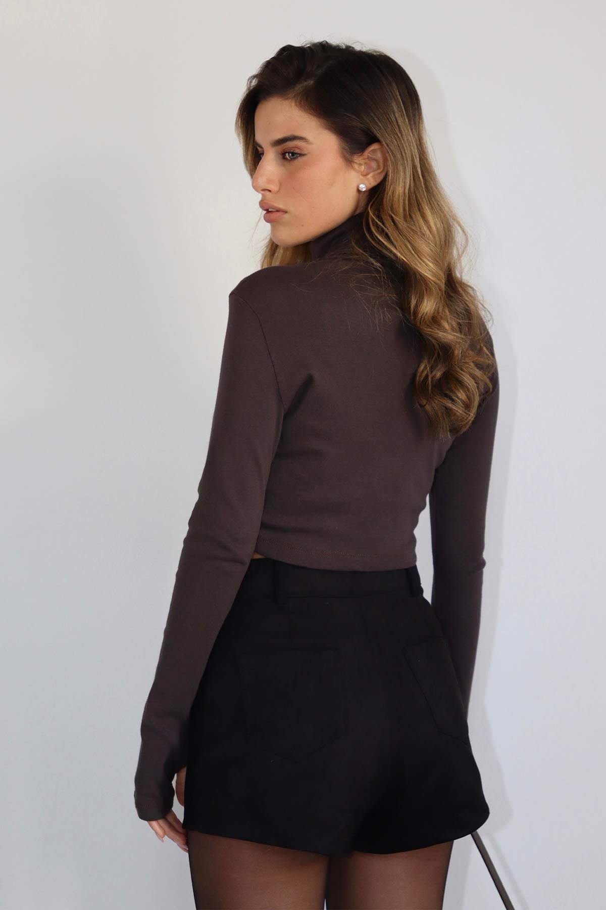 חולצת קרופ גולף מייסי