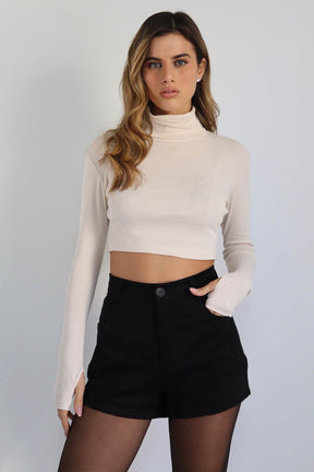 חולצת קרופ גולף מייסי