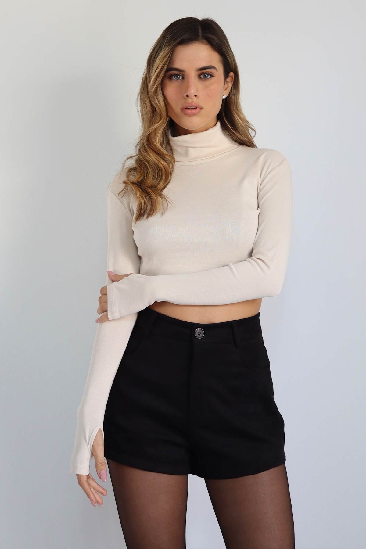 חולצת קרופ גולף מייסי