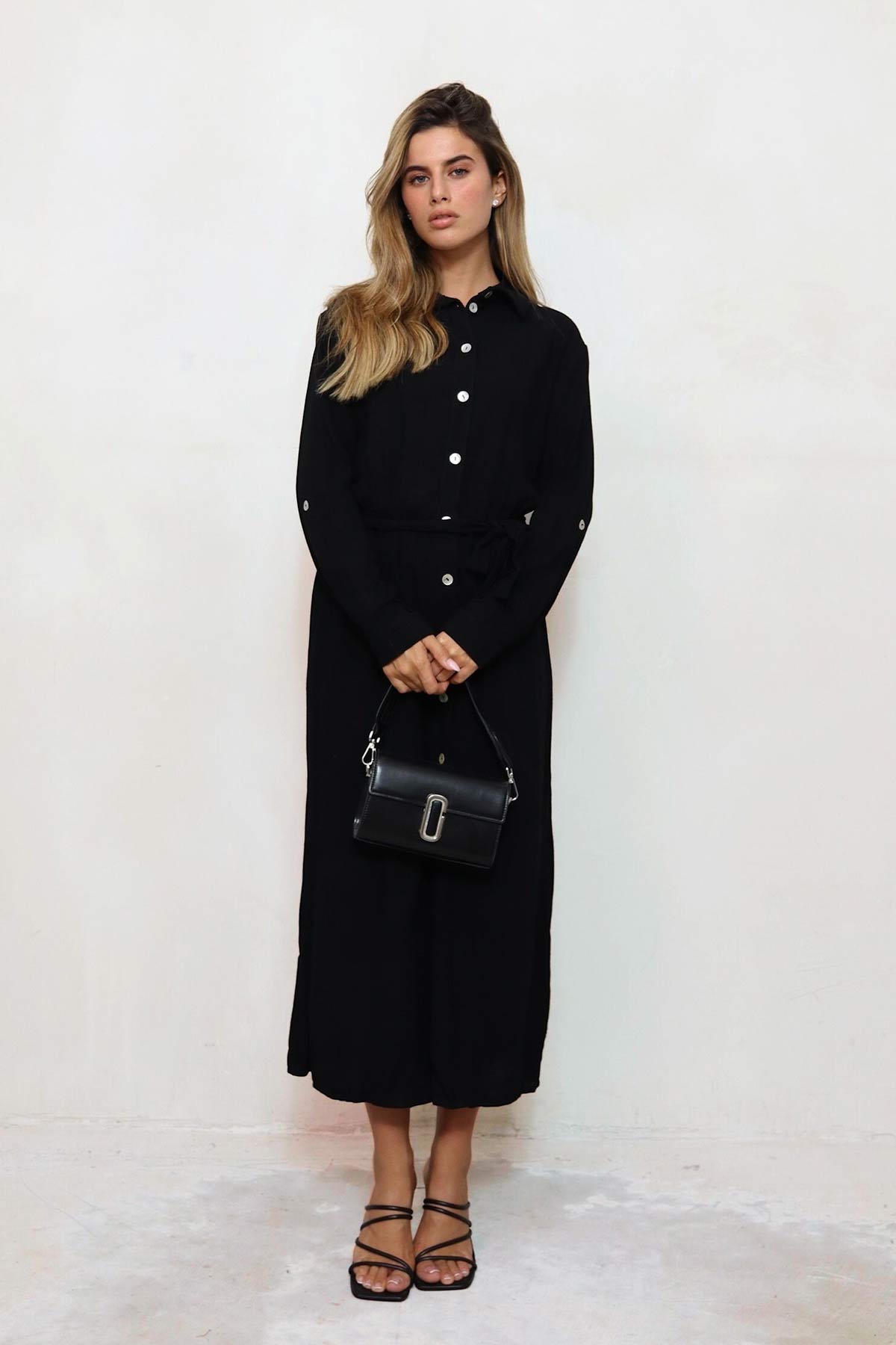 שמלת פשתן ג'אם