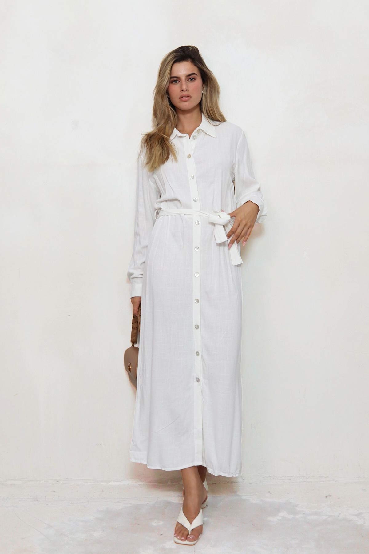 שמלת פשתן ג'אם