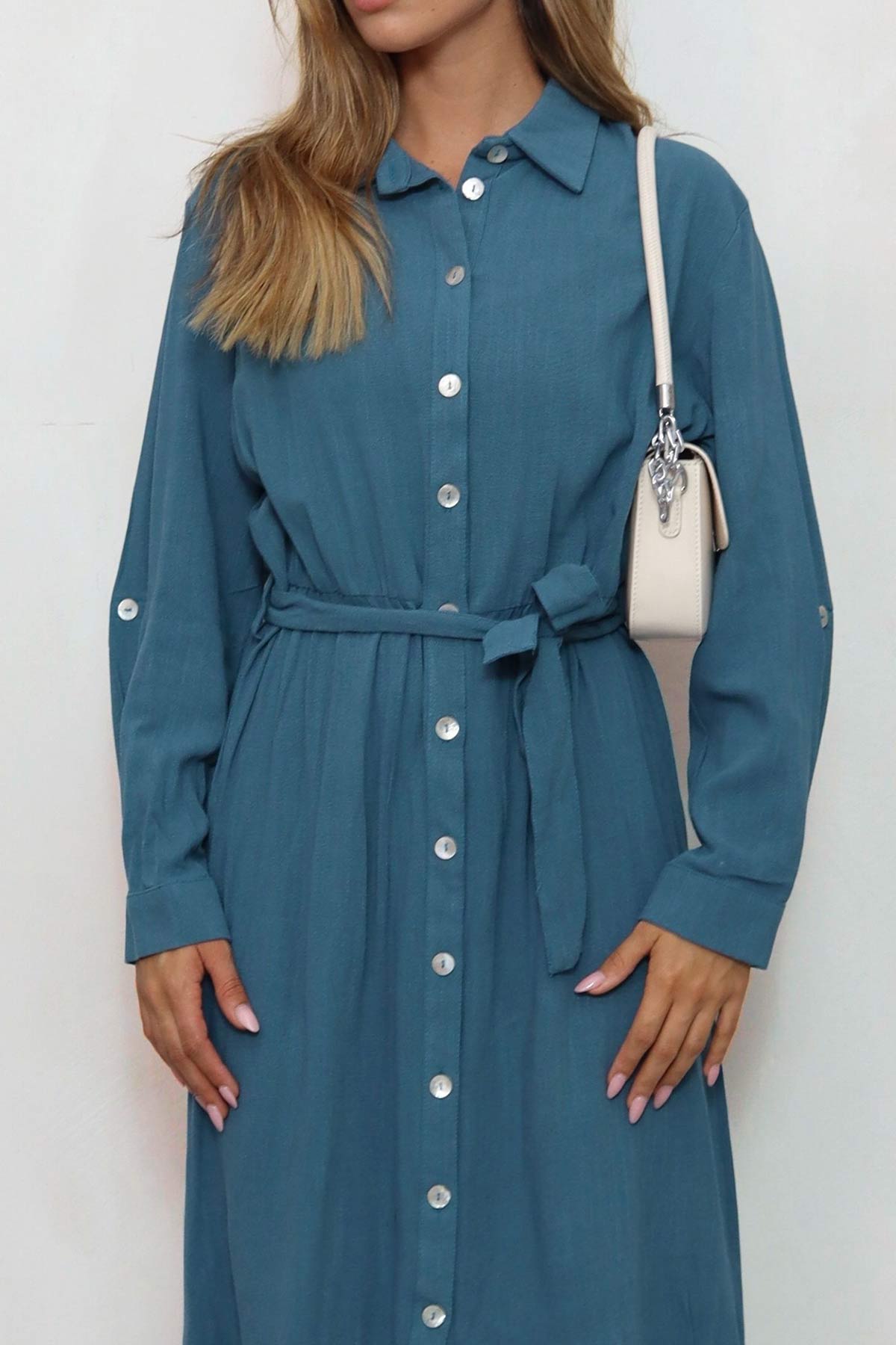 שמלת פשתן ג'אם