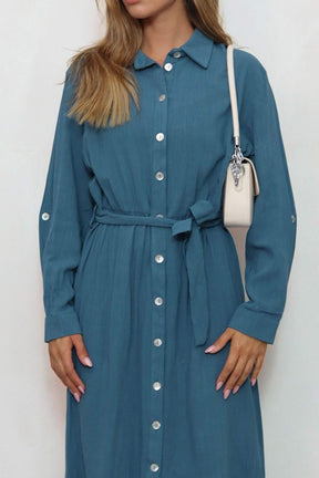 שמלת פשתן ג'אם