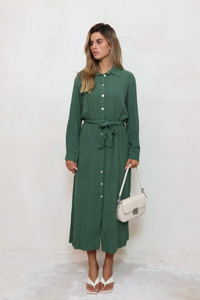 שמלת פשתן ג'אם