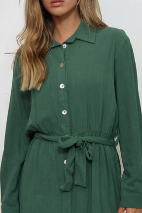 שמלת פשתן ג'אם