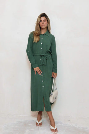 שמלת פשתן ג'אם