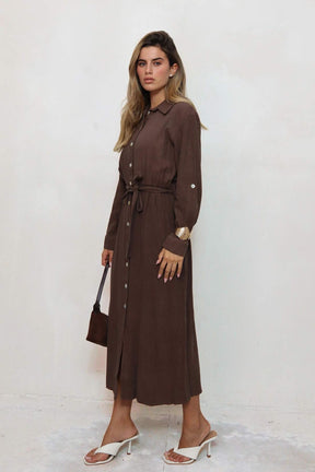 שמלת פשתן ג'אם