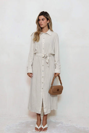 שמלת פשתן ג'אם