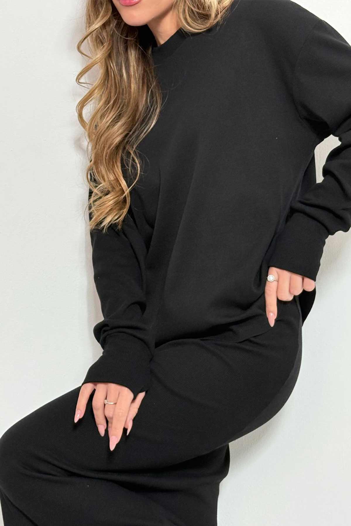 חליפת חצאית ריב אליאנה