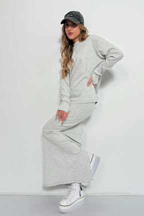 חליפת חצאית ריב אליאנה