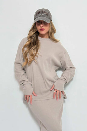 חליפת חצאית ריב אליאנה