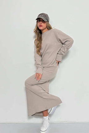 חליפת חצאית ריב אליאנה