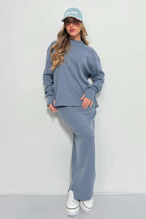 חליפת חצאית ריב אליאנה