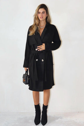 ג'קט צמר טרנץ'