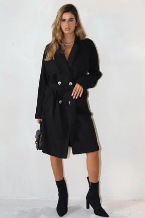 ג'קט צמר טרנץ'