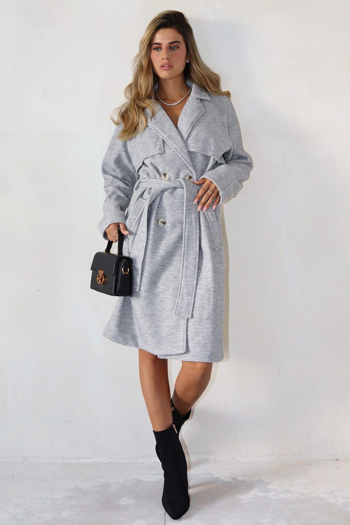 ג'קט צמר טרנץ'