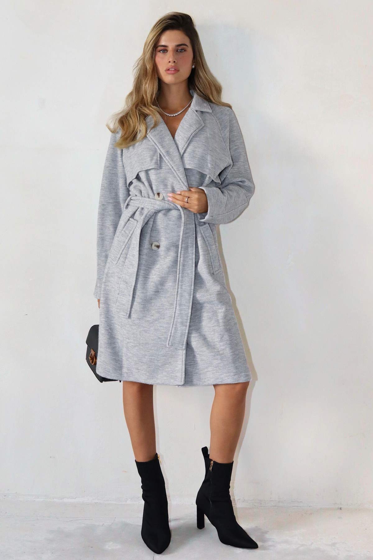 ג'קט צמר טרנץ'