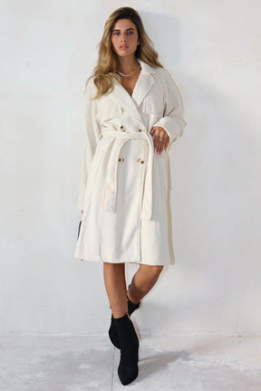 ג'קט צמר טרנץ'