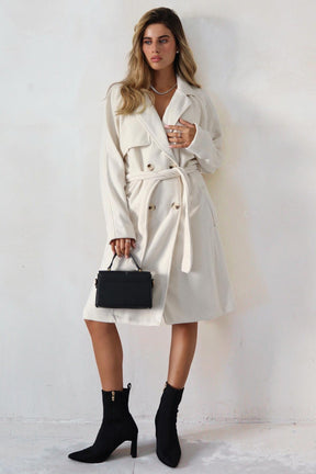 ג'קט צמר טרנץ'