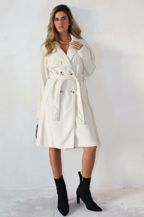 ג'קט צמר טרנץ'