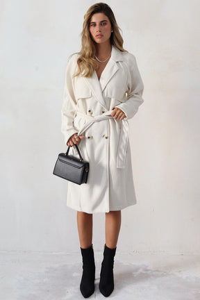 ג'קט צמר טרנץ'