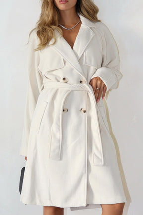 ג'קט צמר טרנץ'