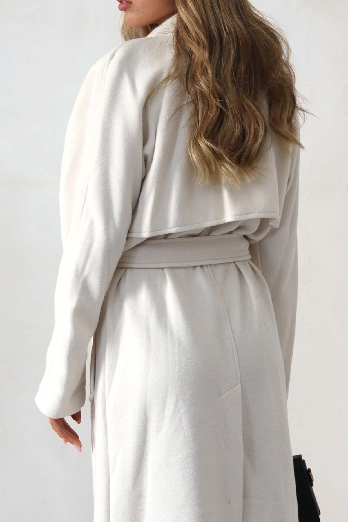 ג'קט צמר טרנץ'