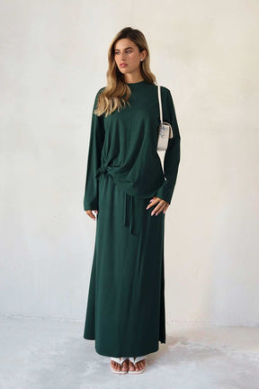 חליפת חצאית ג'ינג'ר