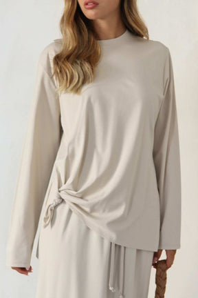 חליפת חצאית ג'ינג'ר