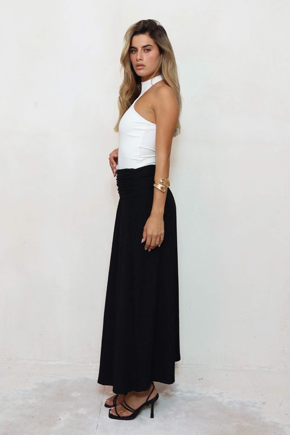 חצאית מקסי סאנריי