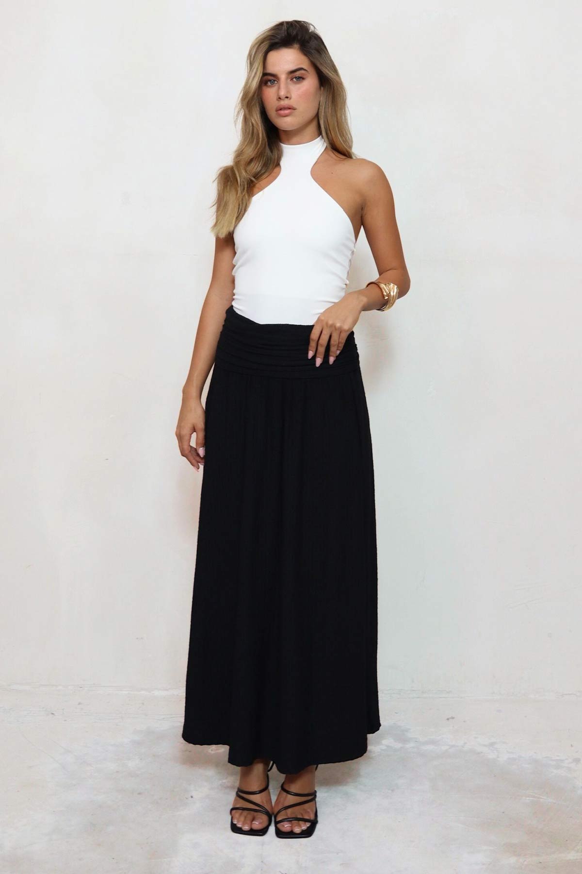 חצאית מקסי סאנריי