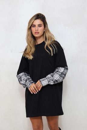 חולצת טוניקה משבצות ריי