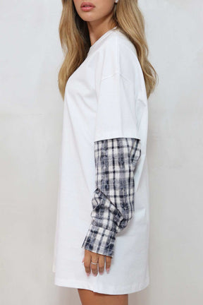 חולצת טוניקה משבצות ריי