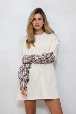 חולצת טוניקה משבצות ריי