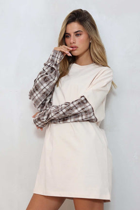 חולצת טוניקה משבצות ריי